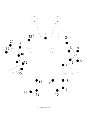 Alien Dot To Dot Puzzle