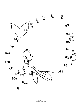 Angry Whale Dot To Dot Puzzle