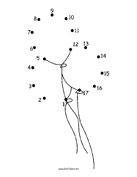 Balloons Dot To Dot Puzzle