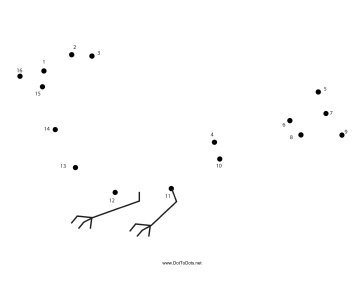 Bird 4 Dot To Dot Puzzle