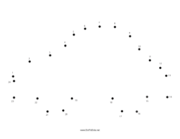 Car 2 Dot To Dot Puzzle