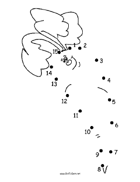 Carrot Dot To Dot Puzzle