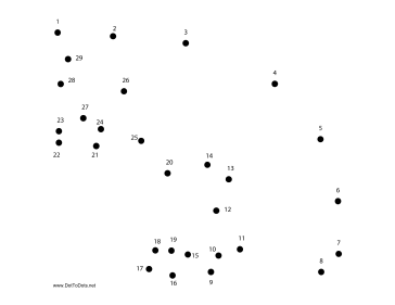 Cat 3 Dot To Dot Puzzle