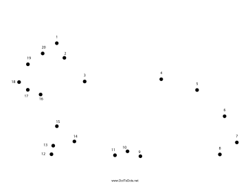 Cat 4 Dot To Dot Puzzle