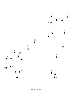 Cat 5 Dot To Dot Puzzle