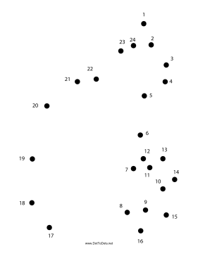 Cat 8 Dot To Dot Puzzle
