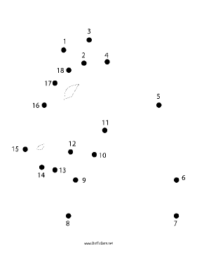 Chess Horse Dot To Dot Puzzle