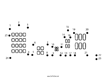 City Dot To Dot Puzzle