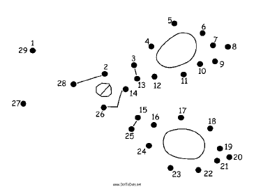 Clippers Dot To Dot Puzzle