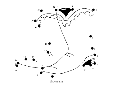 Cowboy Boots Dot To Dot Puzzle