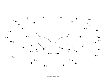 Crab Dot To Dot Puzzle