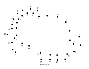 Dinosaur Dot To Dot Puzzle