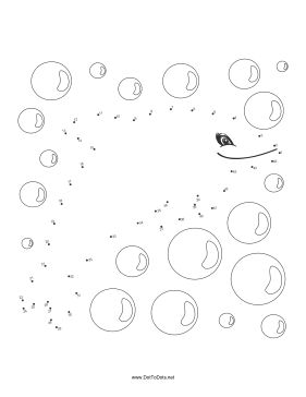 Dolphin 2 Dot To Dot Puzzle