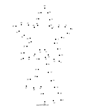 Flower Dot To Dot Puzzle