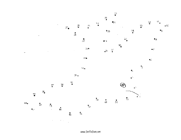 Flying Dove Dot To Dot Puzzle
