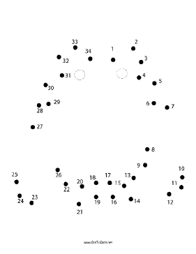 Frog Dot To Dot Puzzle