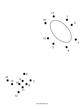 Key Dot To Dot Puzzle