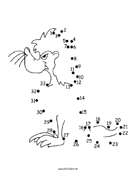 Lion Seal Dot To Dot Puzzle