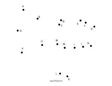 Megaphone Dot To Dot Puzzle