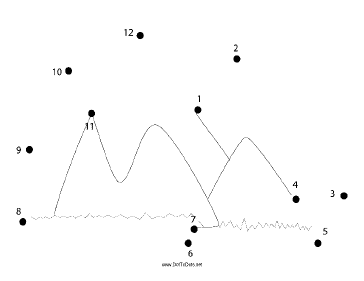 Mountain Dot To Dot Puzzle