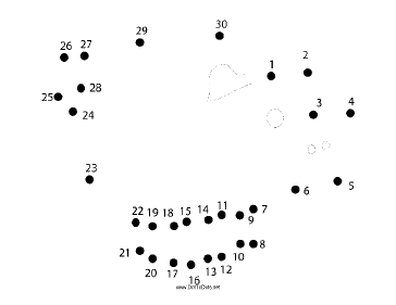 Piggy Dot To Dot Puzzle