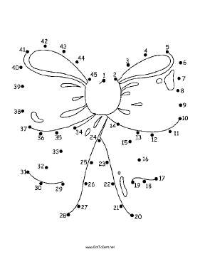 Present Bow Dot To Dot Puzzle