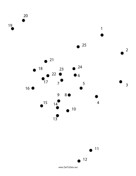 Satellite Dot To Dot Puzzle