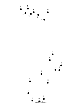 Saxophone Dot To Dot Puzzle