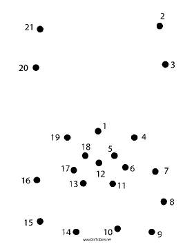 Scissors Dot To Dot Puzzle