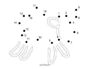 Sheep Dot To Dot Puzzle