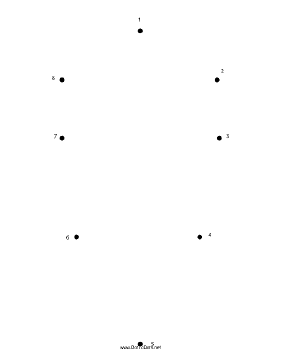 Shield Dot To Dot Puzzle