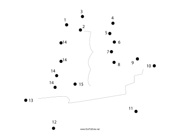 Ship Dot To Dot Puzzle