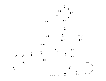 Soccer 2 Dot To Dot Puzzle