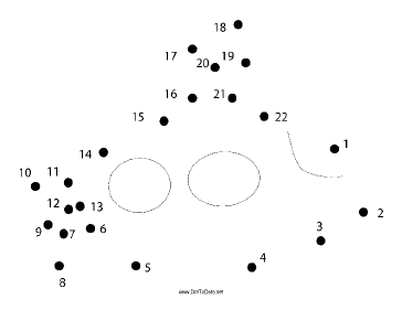 Submarine Dot To Dot Puzzle