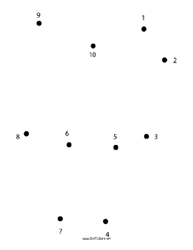 Tooth Dot To Dot Puzzle