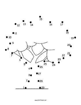 Tree Dot To Dot Puzzle