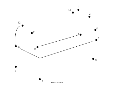 Trunk Dot To Dot Puzzle